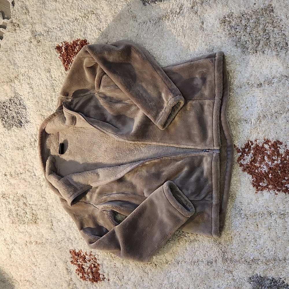 Fleece zip up, medium